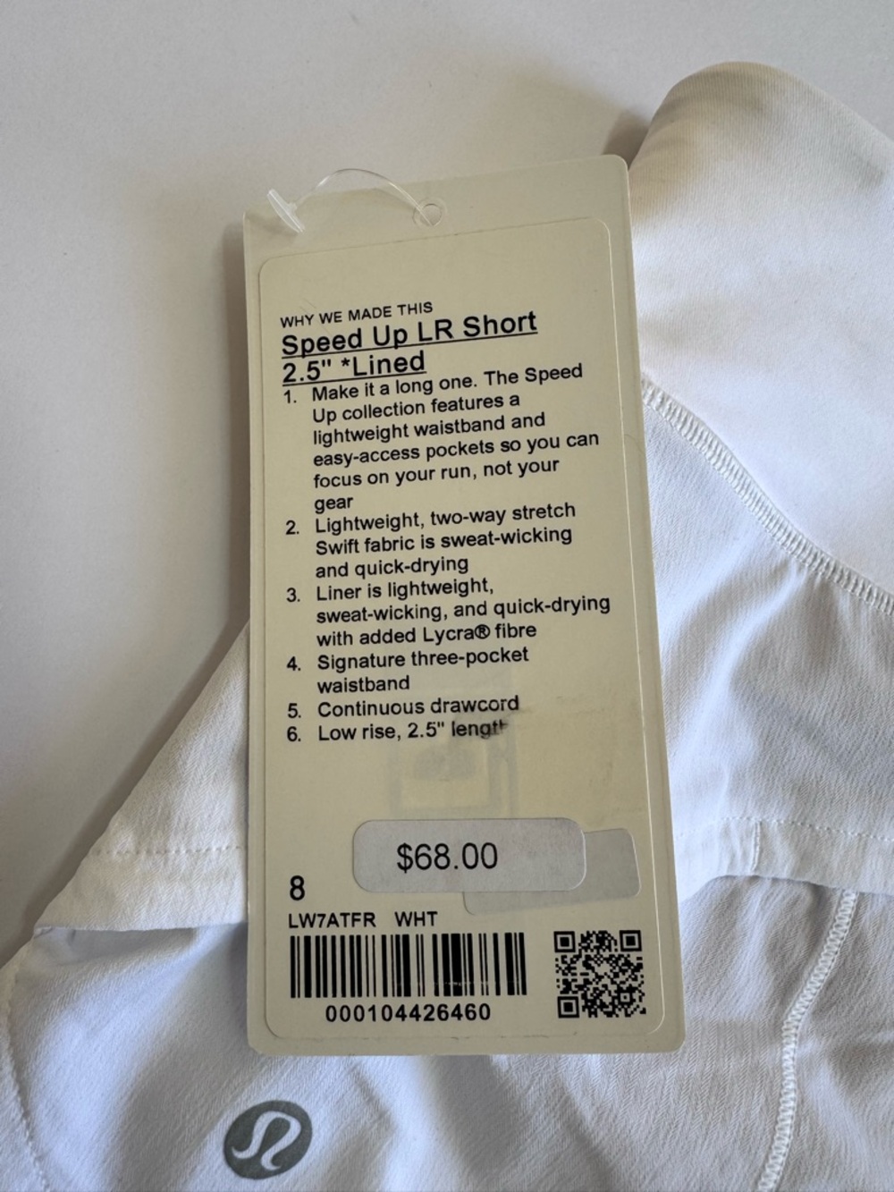 Lululemon Speed Up Short *2.5" * Lined - Picture 5 of 6